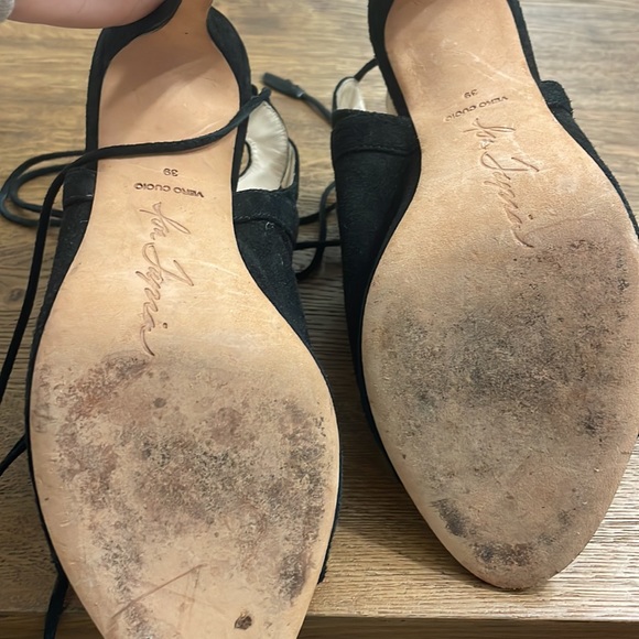 Isa tapia Ellen lace up suede heels size 39 - Picture 4 of 4